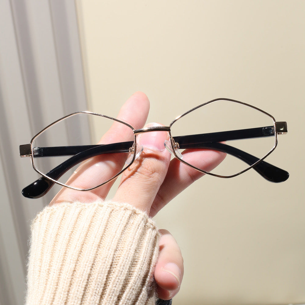 Women geometric fashion glasses Bowlift