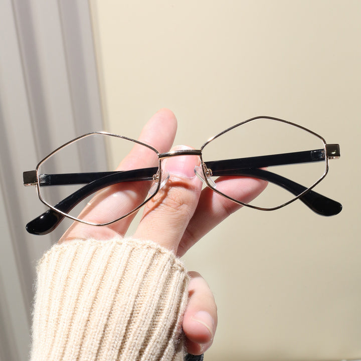 Women geometric fashion glasses Bowlift