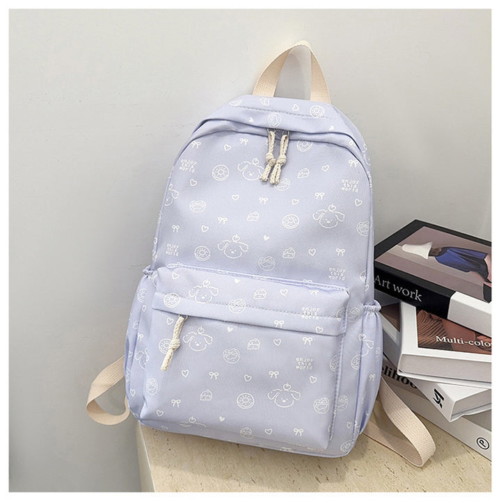Playful Cartoon-Themed Backpack Bowlift
