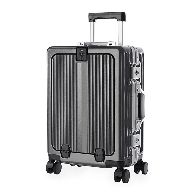 Sleek Hard-Shell Rolling Suitcase