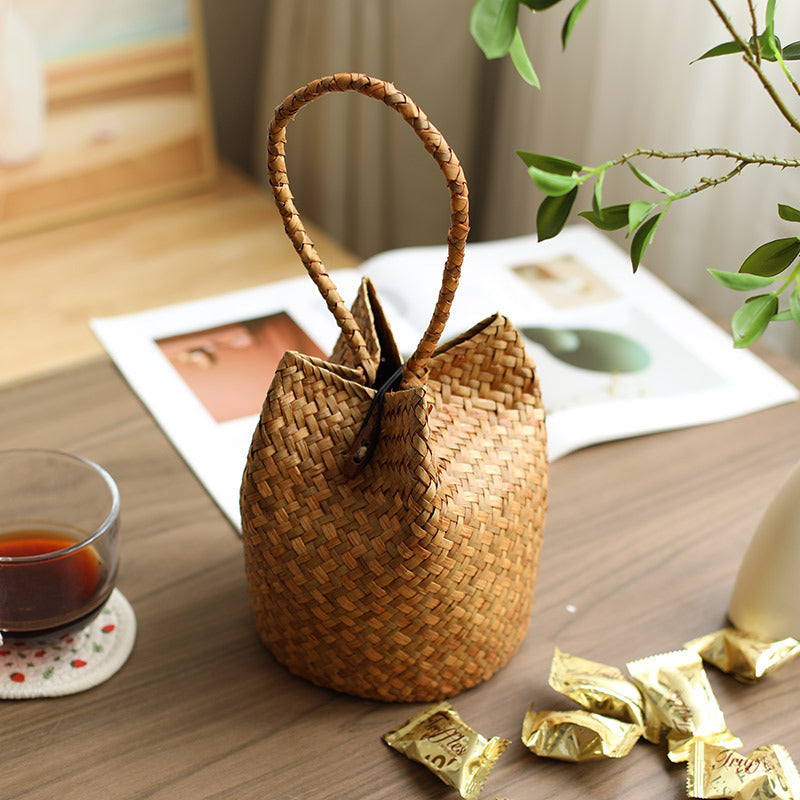 Handwoven Storage Tote Bowlift
