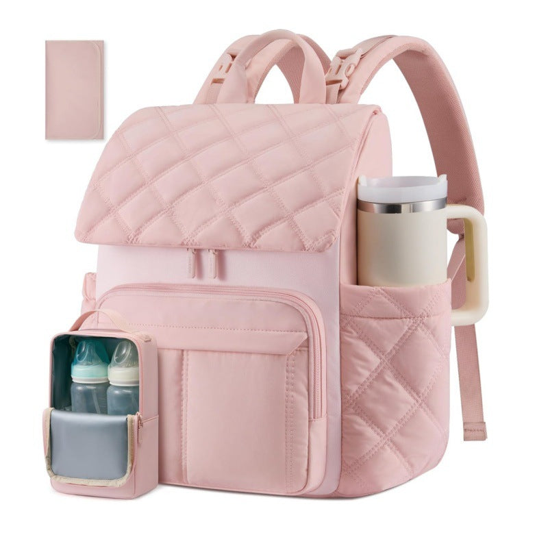 Multifunctional Wrap Backpack with Insulated Compartment and Organizer Bowlift