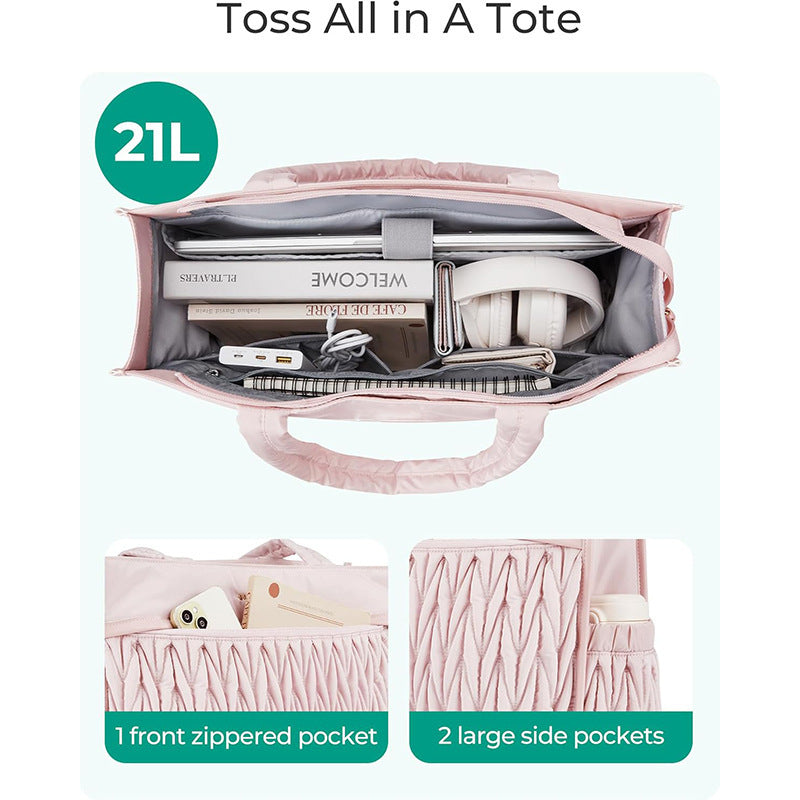 Elegant Handbag with Structured Compartments Bowlift