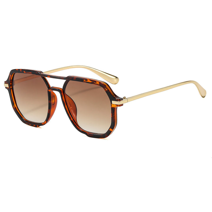Fashion-Forward Hexagonal Sunglasses Bowlift