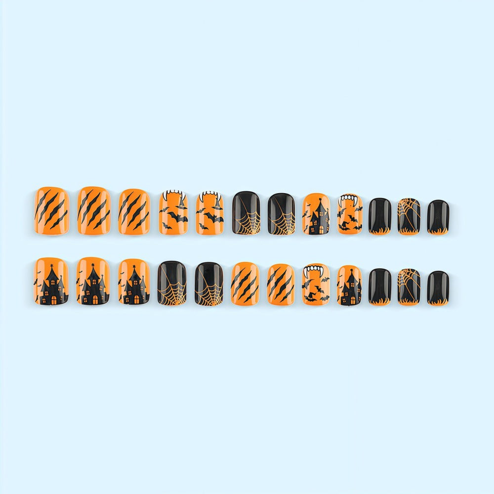 Creative Halloween Nail Art Design Set Bowlift