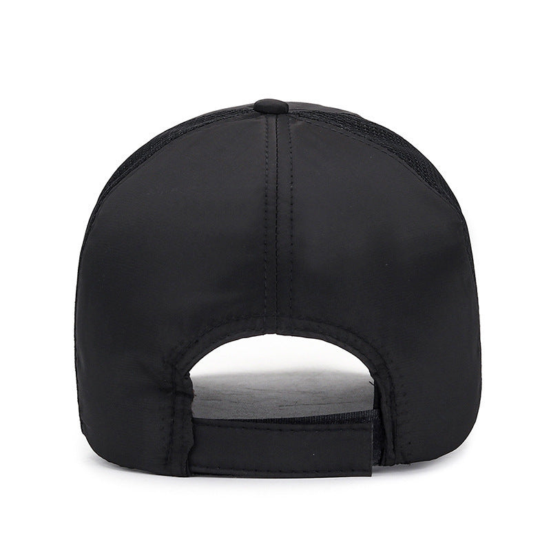 Women's Sporty Running Cap with Ventilation Mesh Bowlift
