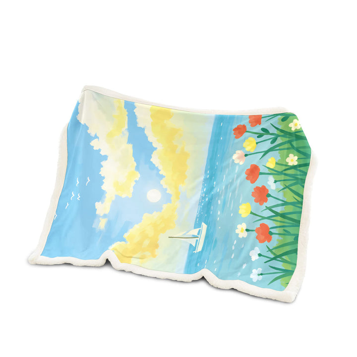 Artistic Scenic Throw Blanket