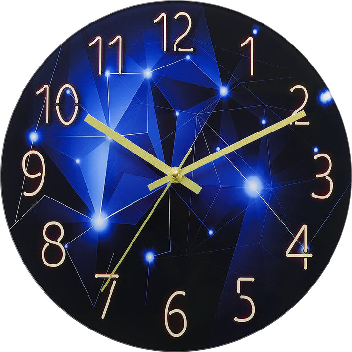 Wall clock in modern design Bowlift