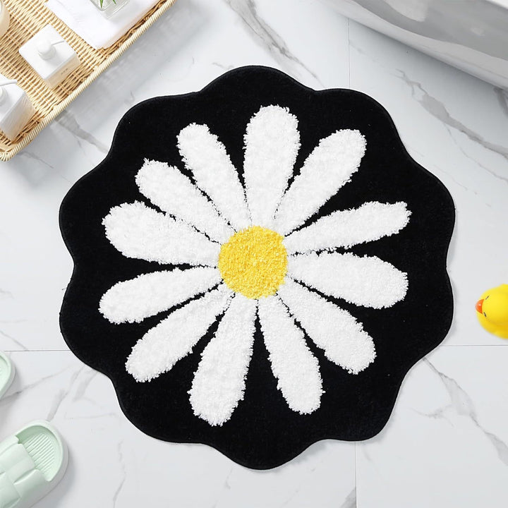 Floral Shape Bath Mat