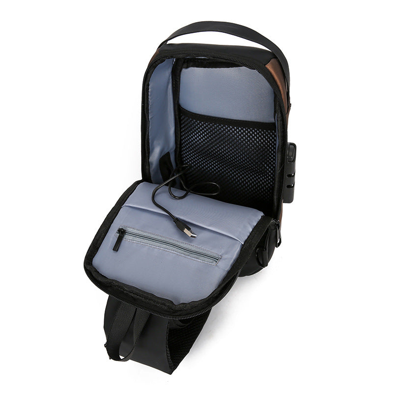 Crossbody Sling Bag with Multi-Functional Compartments Bowlift