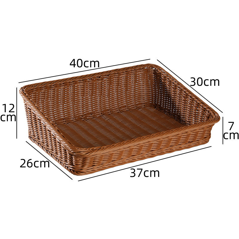 Woven Storage Basket Bowlift