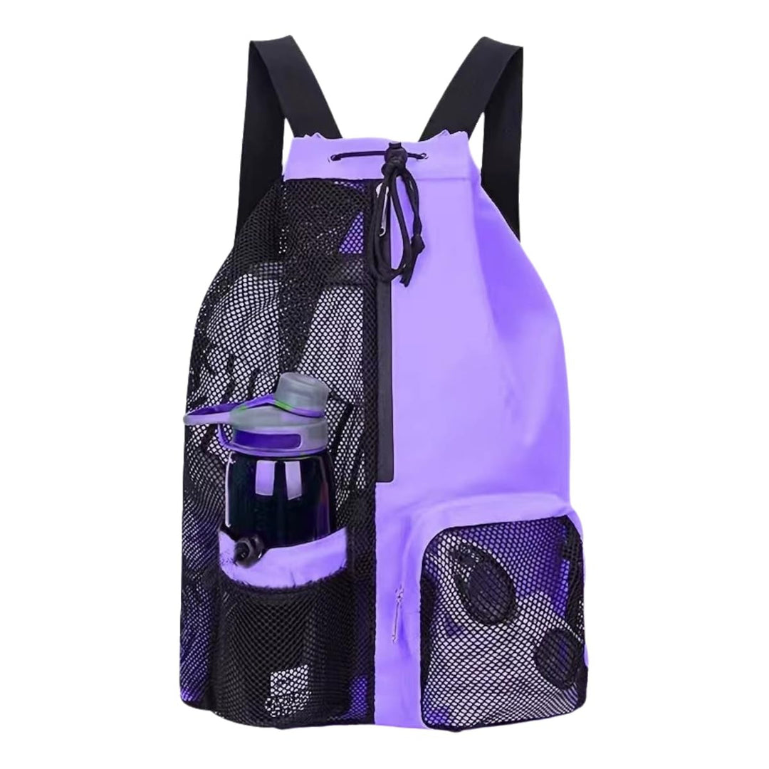 Breathable sports backpack with multiple mesh pockets Bowlift