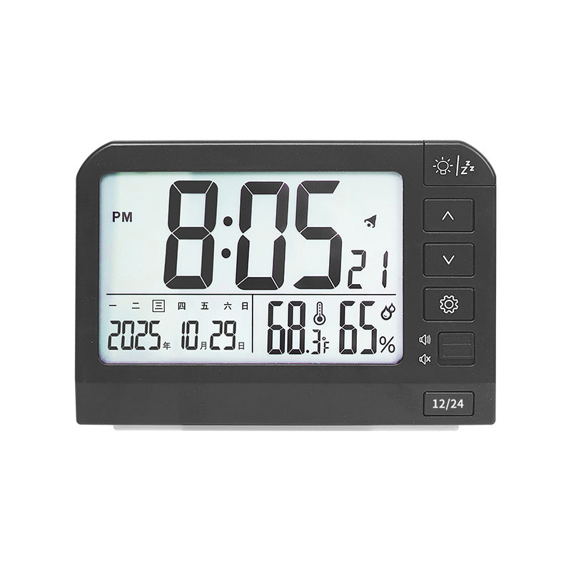 Digital Multifunctional Weather Alarm Clock Bowlift