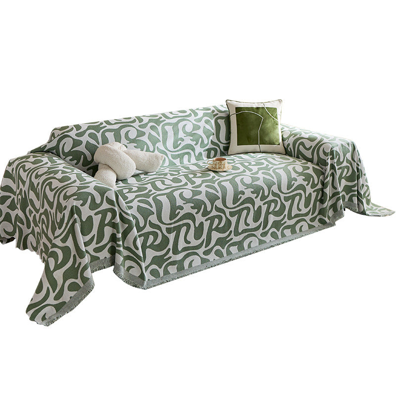 Artistic Patterned Sofa Throw Blanket
