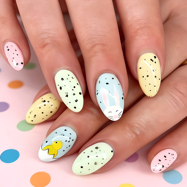 Playful Themed Press-On Nails Bowlift