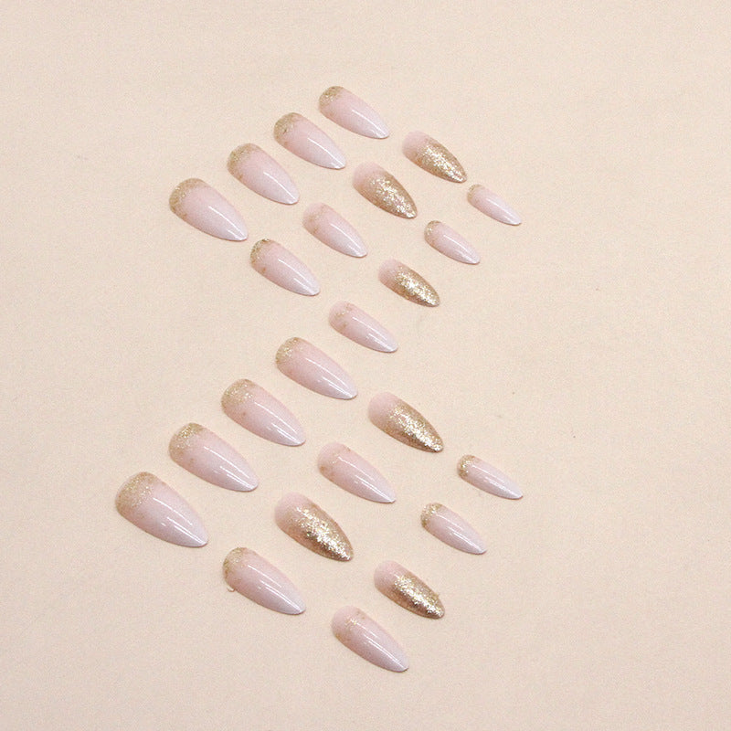Elegant Glitter Gel Nail Tips Bowlift