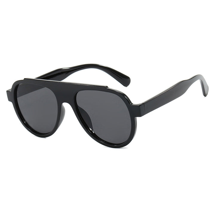 Women's stylish black sunglasses in modern design Bowlift
