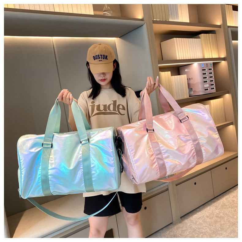 Iridescent Travel Duffle Bag