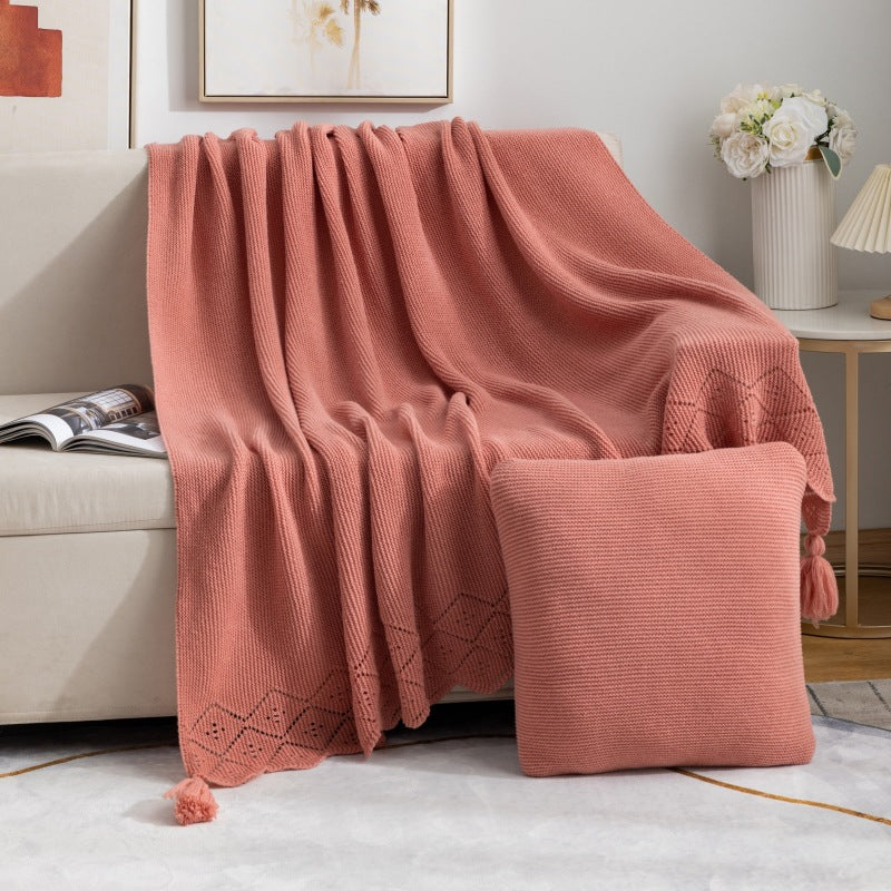 Home Decorative Knit Throw Blanket