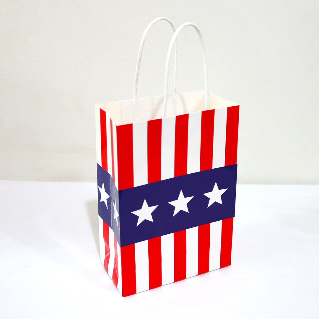Women's gift bag with patriotic design Bowlift