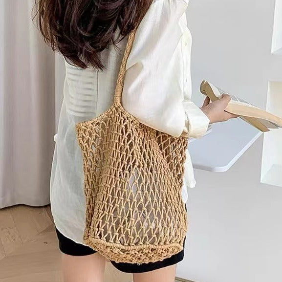 Hand-knotted shopping bag Bowlift