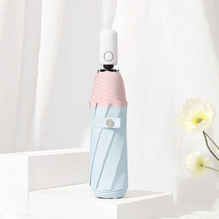 Women Foldable Umbrella with Innovative Anti-Slip Surface Bowlift