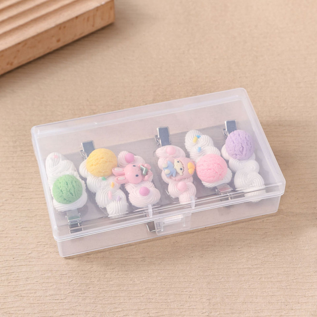 Compact Transparent Organizer Storage Box Bowlift