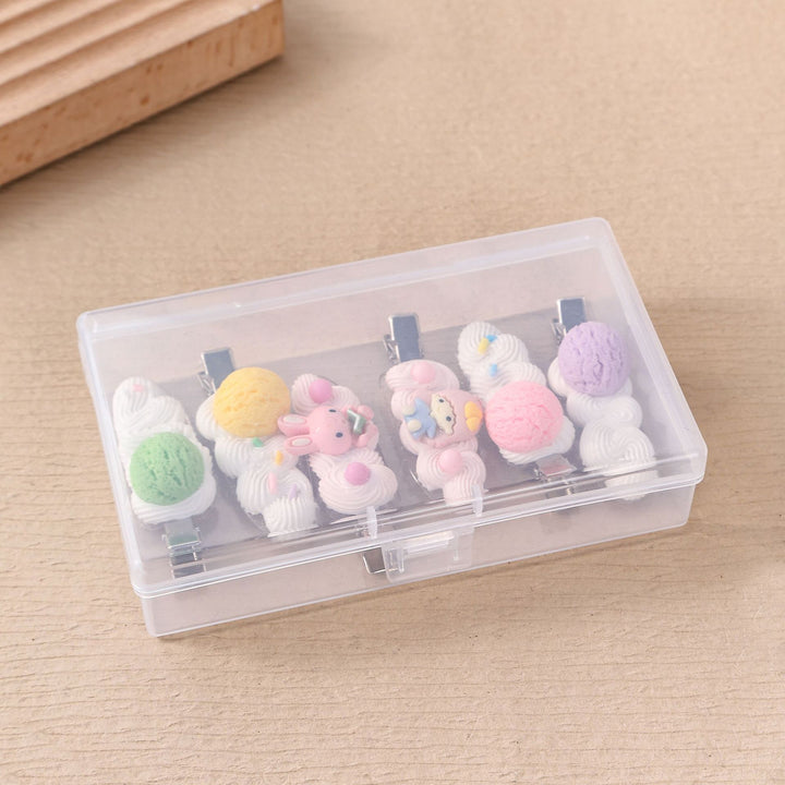 Compact Transparent Organizer Storage Box Bowlift
