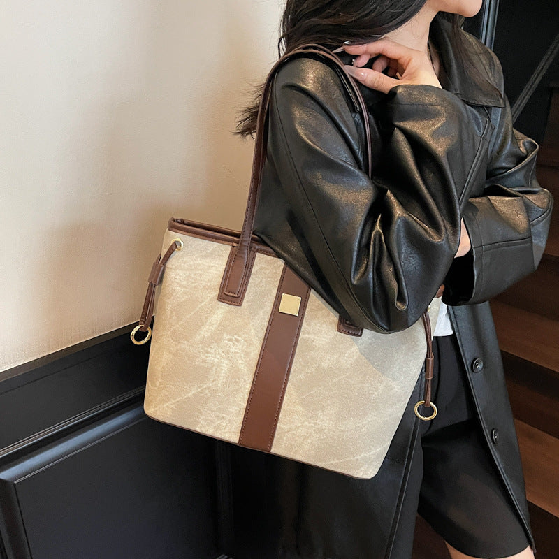 Versatile Structured Tote Bag Bowlift