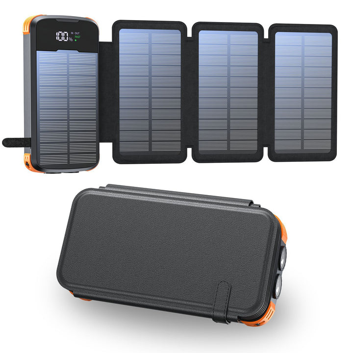 Solar Powerbank with Wireless Charging Function By Bowlift
