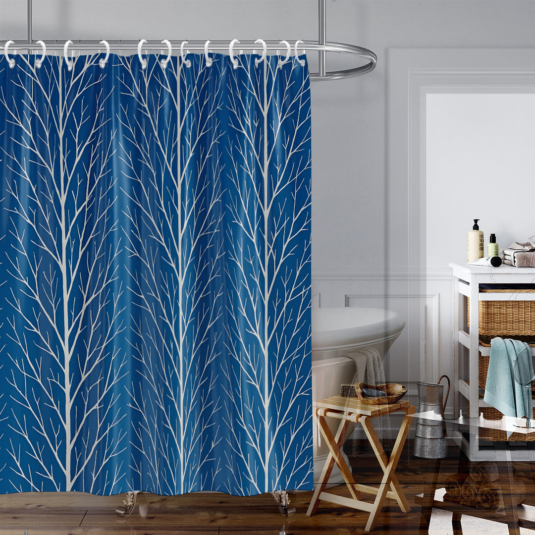 Decorative Shower Curtain Bowlift