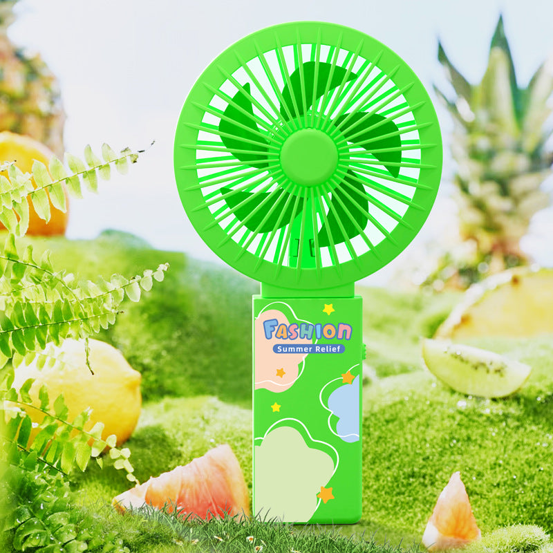 Women's Portable Mini Fan with Decorative Design Bowlift