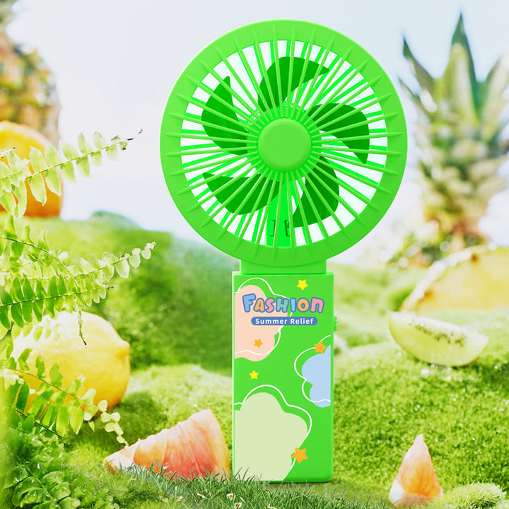 Women's Portable Mini Fan with Decorative Design Bowlift
