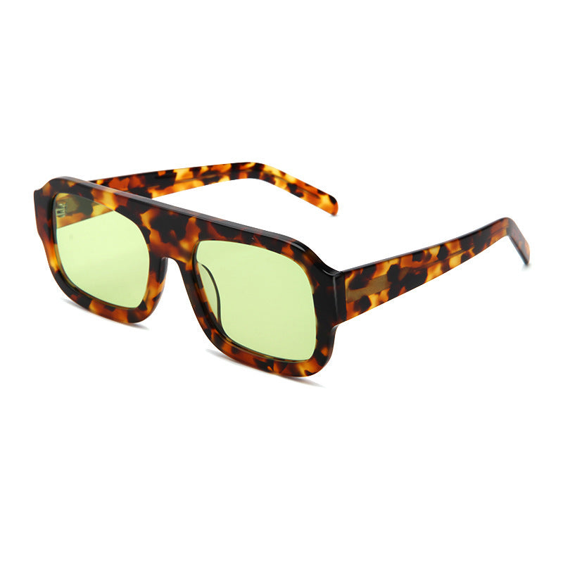 Women’s square sunglasses made of high-quality plastic with polarized lenses Bowlift