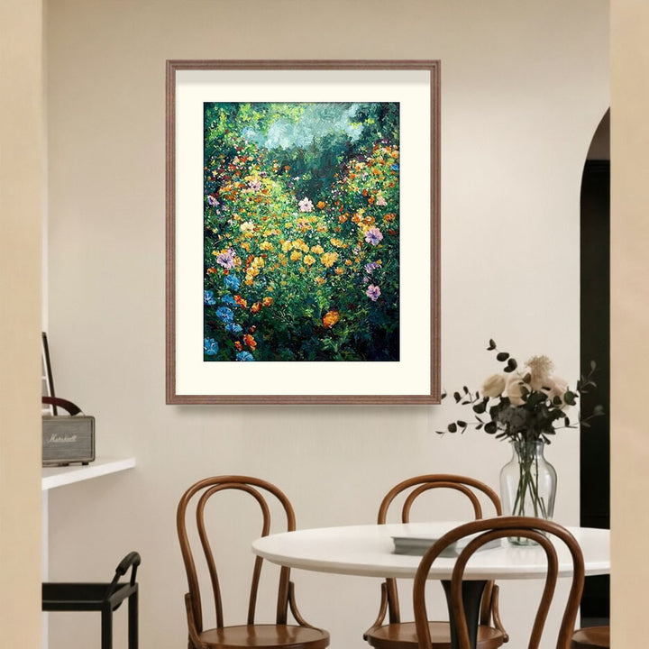 Framed Floral Still Life Wall Decoration