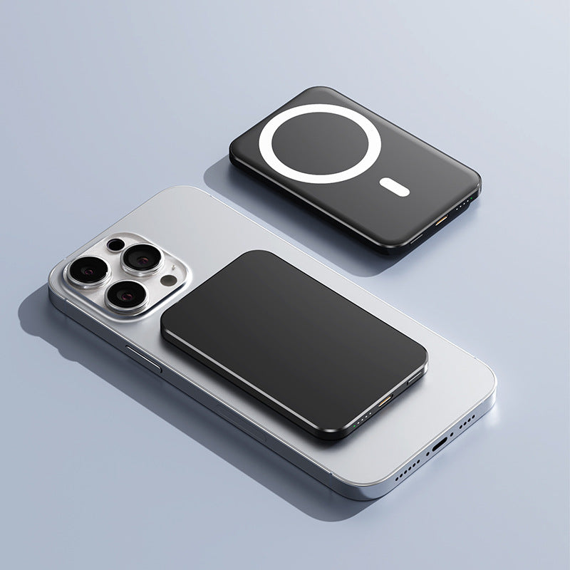 Magnetic Powerbank with Fast Charger Qi Function Bowlift
