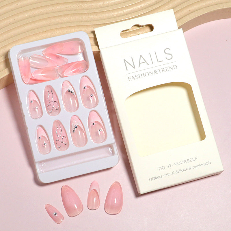 Stylish Acrylic Nail Art Bowlift