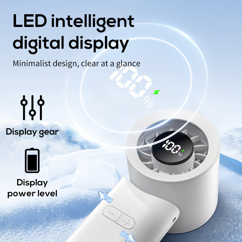 Unisex Rechargeable Mini Handheld Fan Bowlift