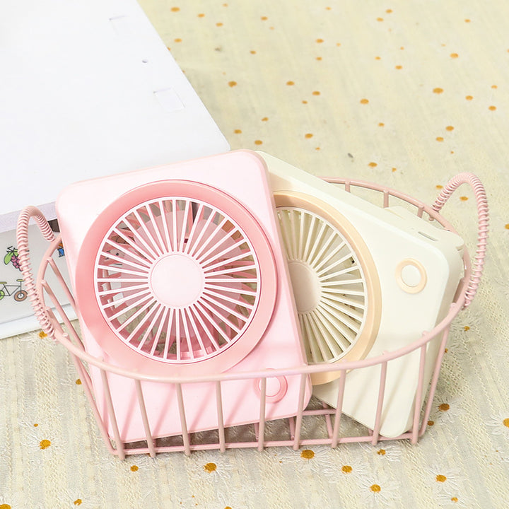 Ladies Compact Table Fan with USB Connection and Quiet Operating Mode Bowlift