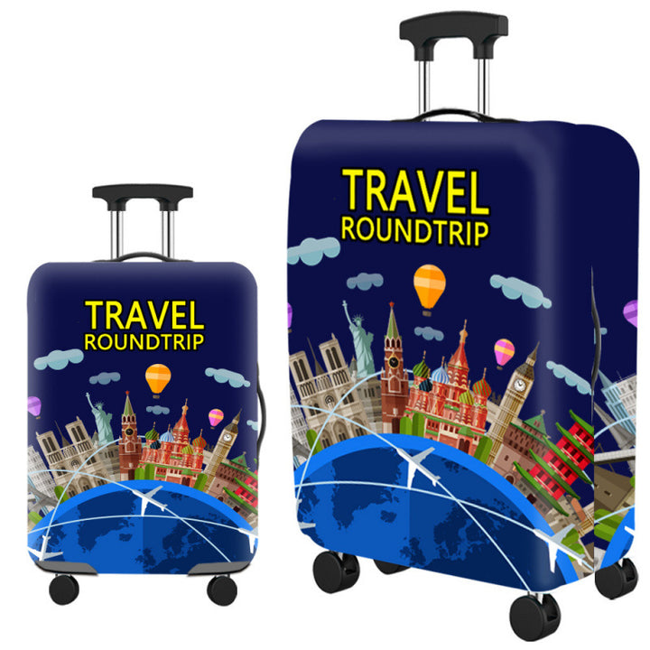 Artistic Travel Hard Shell Suitcase Bowlift