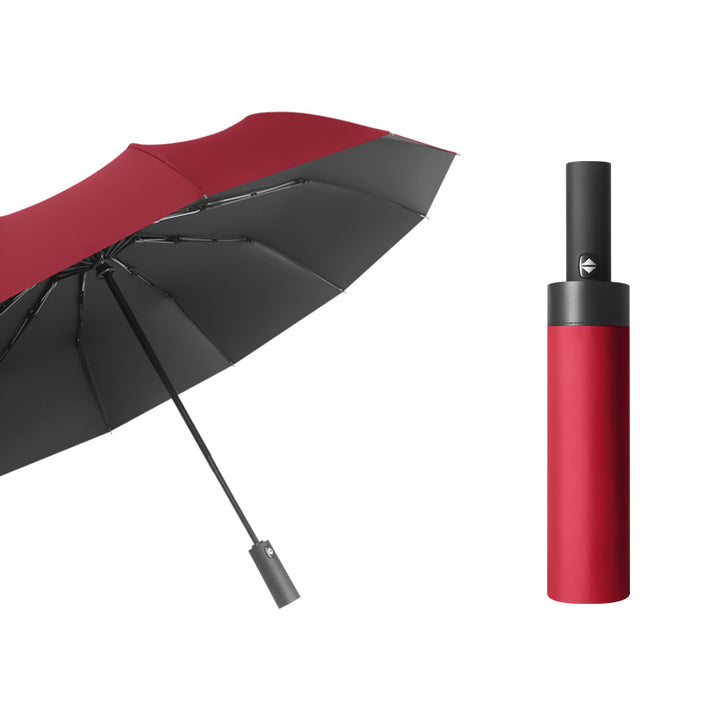 Unisex Folding Umbrella with Windproof Technology Bowlift