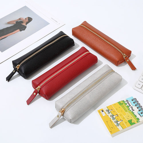 Stylish Leather Pen Case Bowlift