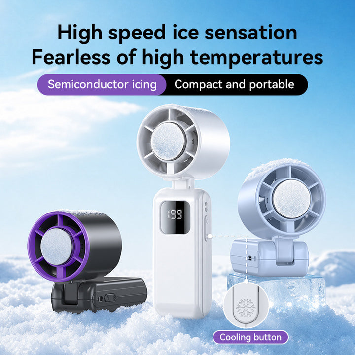 Women's Portable Mini Air Cooler with LED Display Bowlift