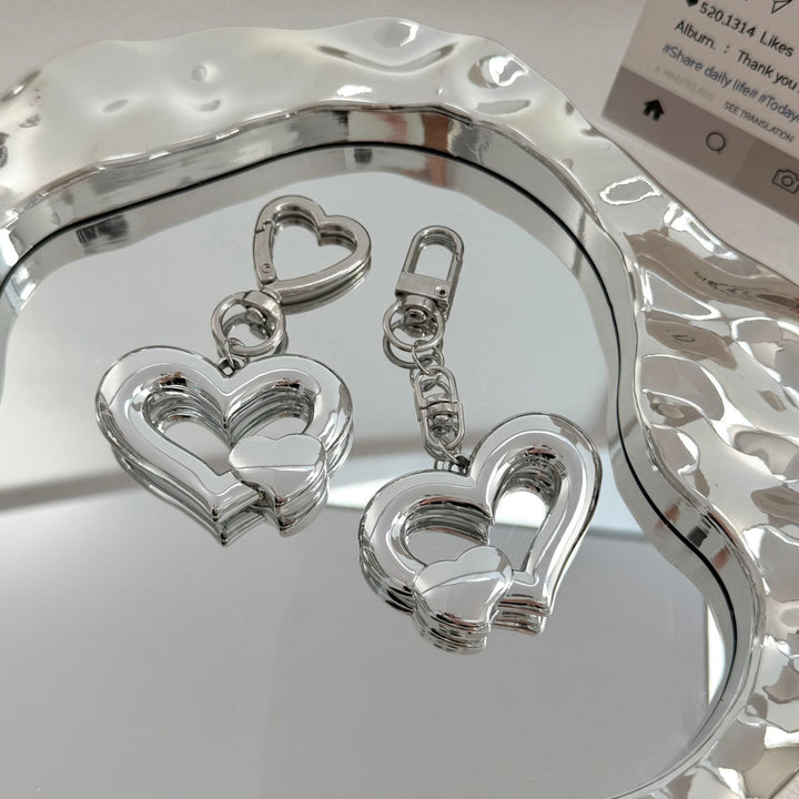 Heart-Designed Keychain Bowlift