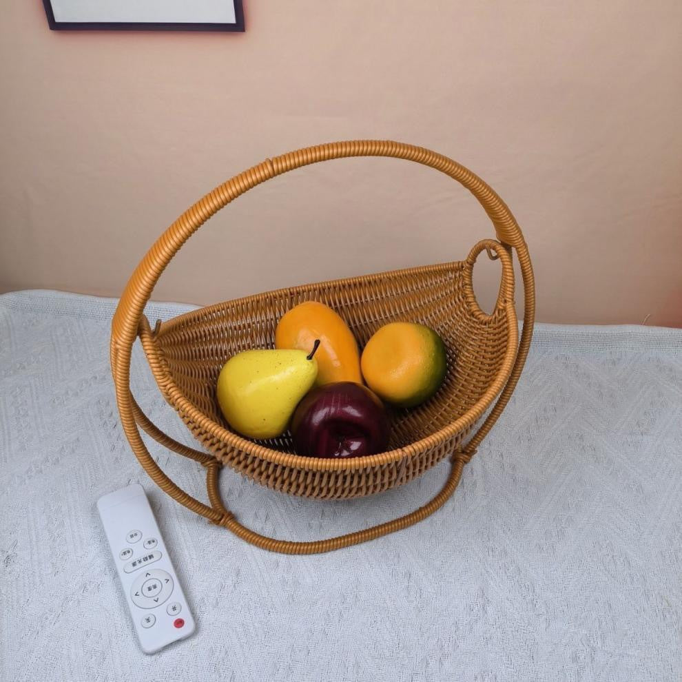 Unisex Designer Storage Basket with Elegant Handles Bowlift