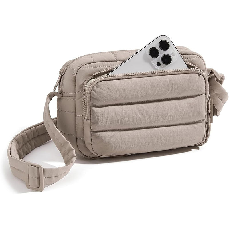 Fashionable crossbody bag with multiple compartments Bowlift