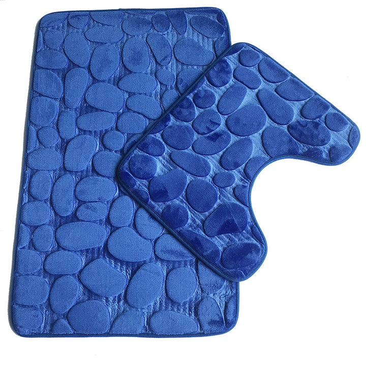 Home Bath Rug Set Bowlift