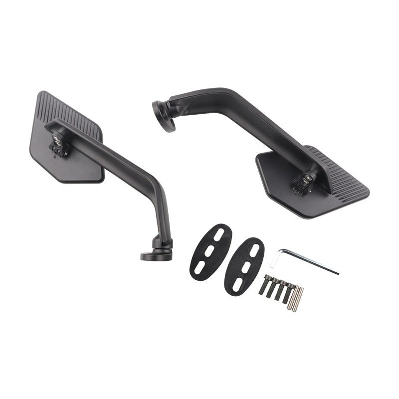Adjustable Motorcycle Rearview Mirror with Robust Mounting System Bowlift