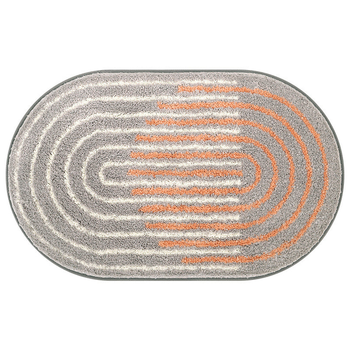 Plush Microfiber Bath Rug Bowlift
