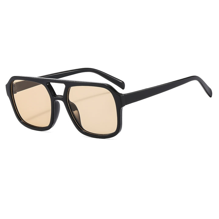 Wide Square Frame Sunglasses Bowlift